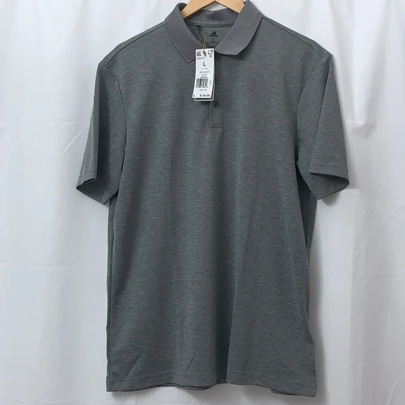 Men’s Adidas Performance Primegreen Polo Golf Shirt Size Large NEW WITH TAGS - Picture 2 of 9